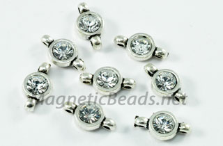 Metal Findings/Spacers Rhinestone 2 Hole Spacer (CRS-2 Hole)